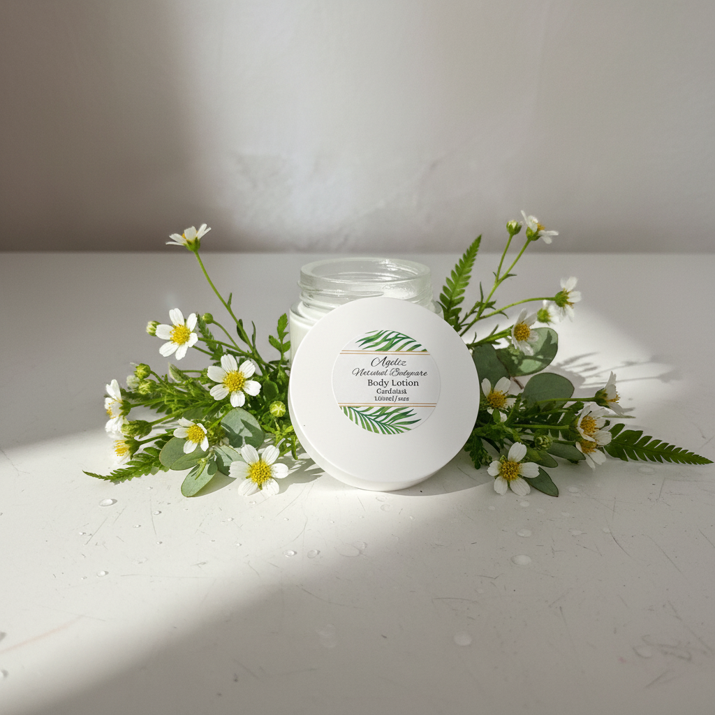Ageliz Natura Body Lotion is a handmade lotion created to hydrate and soften your skin without feeling greasy. It absorbs easily and helps restore moisture content. This product is suitable for daily use by all skin types.